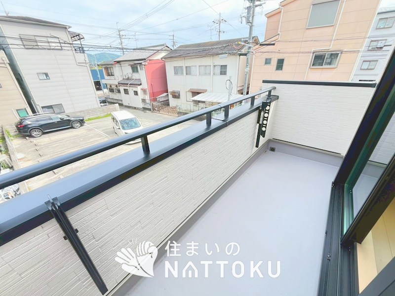 東大阪市中鴻池町　B号地 現地写真（バルコニー）