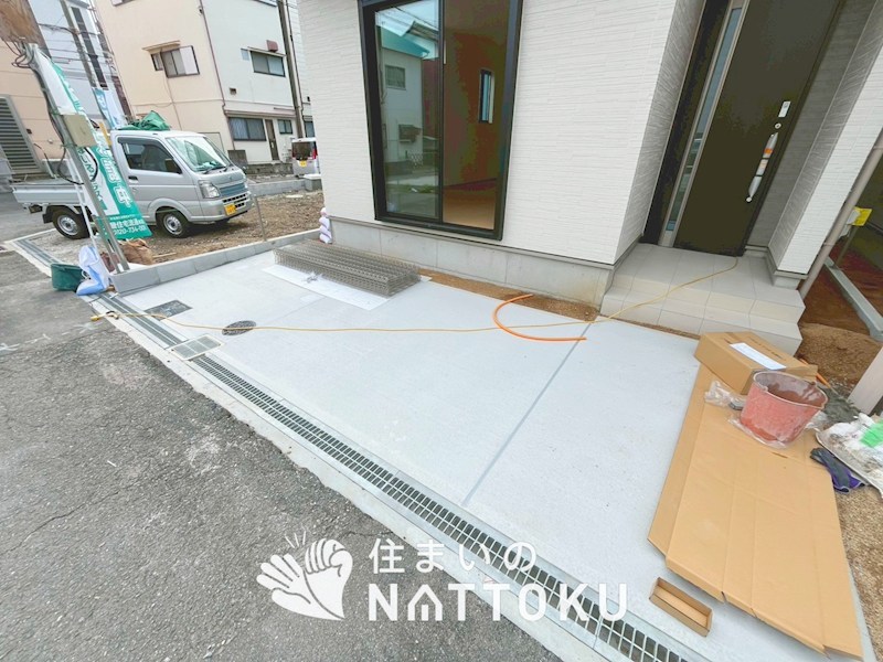 東大阪市中鴻池町　B号地 現地写真（駐車場）