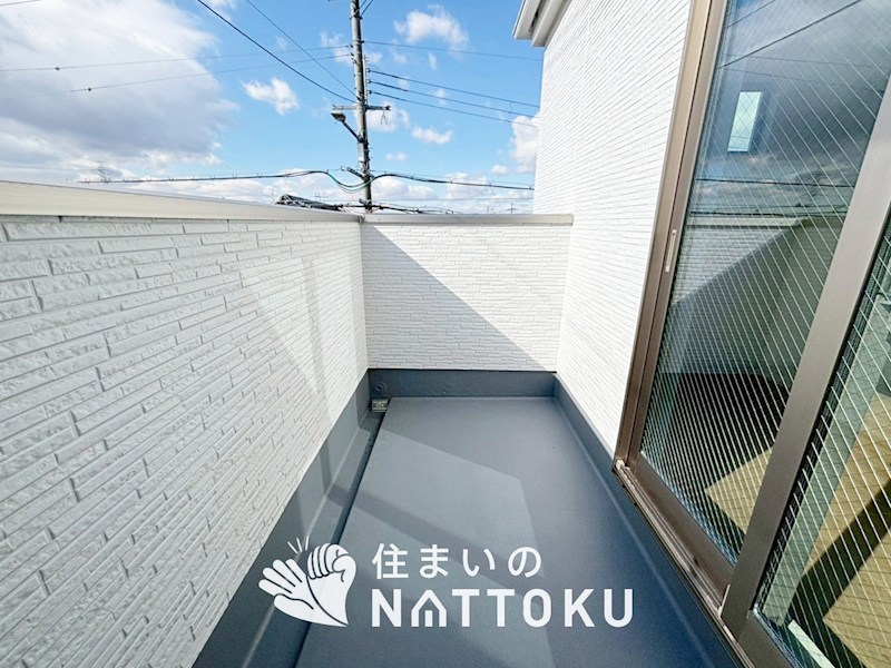 枚方市藤阪元町　第1期　 現地写真（バルコニー）
