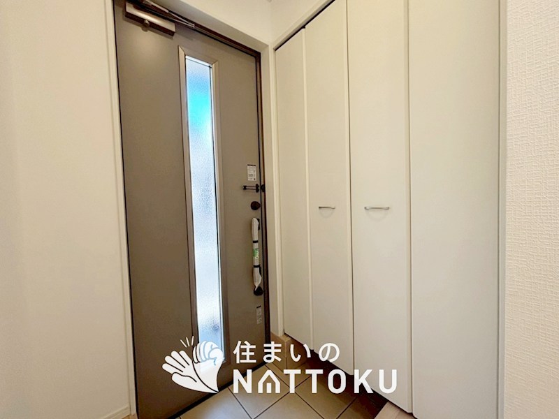 松原市北新町　第7期　3号地  現地写真（玄関）