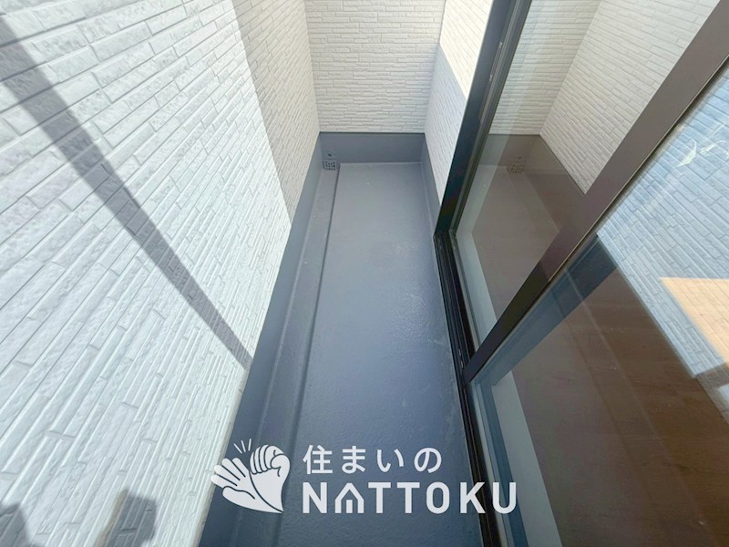 豊中市清風荘　第1期　1号地 現地写真（バルコニー）
