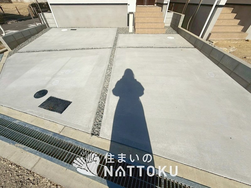豊中市清風荘　第1期　1号地 現地写真（駐車場）