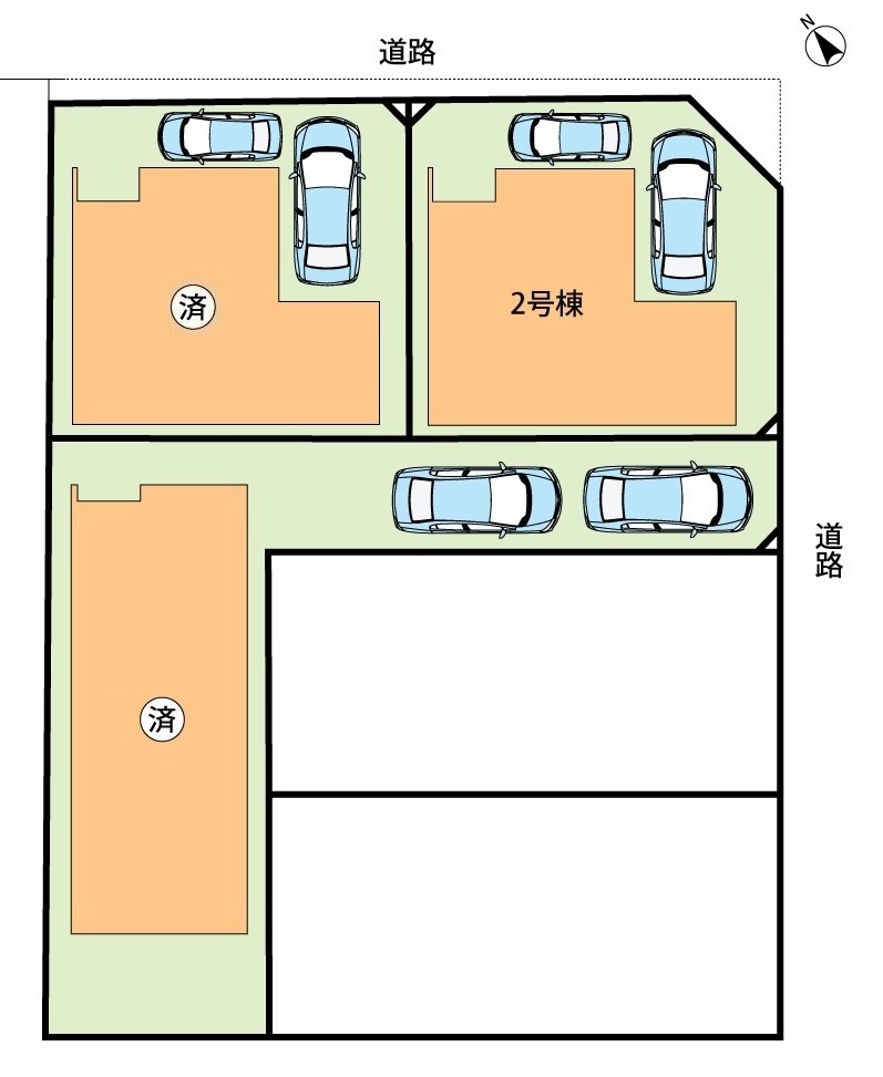 高石市高師浜　第2期　2号地 区画図