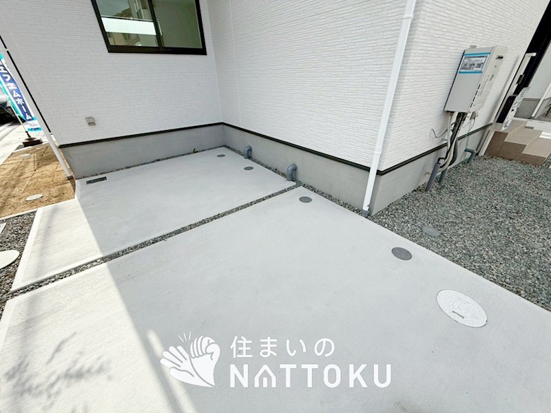 高石市高師浜　第2期　2号地 現地写真（駐車場）