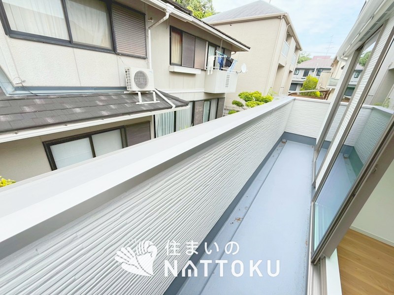 箕面市箕面　第1期 現地写真（バルコニー）