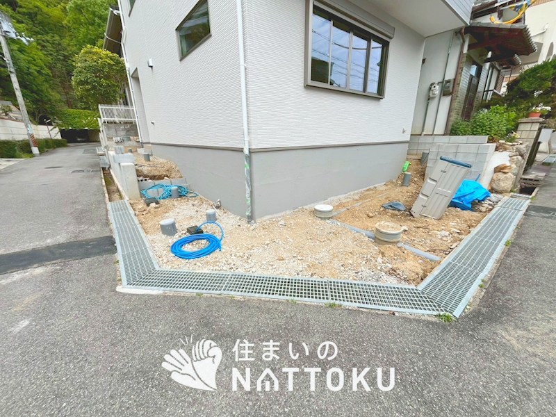 箕面市箕面　第1期 現地写真（駐車場）