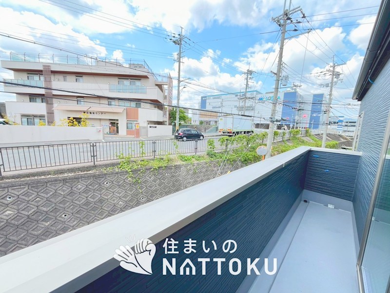 高槻市下田部町　第1期　 現地写真（バルコニー）
