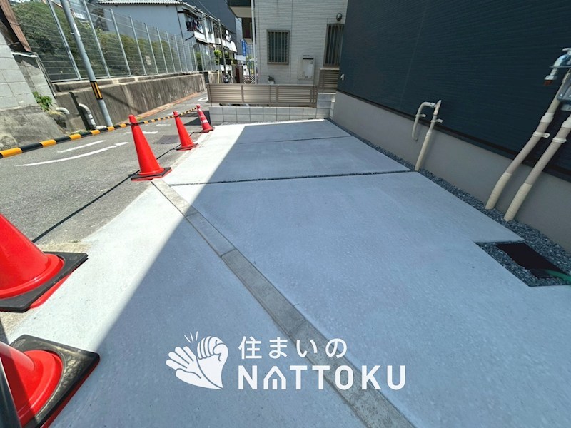 高槻市下田部町　第1期　 現地写真（駐車場）