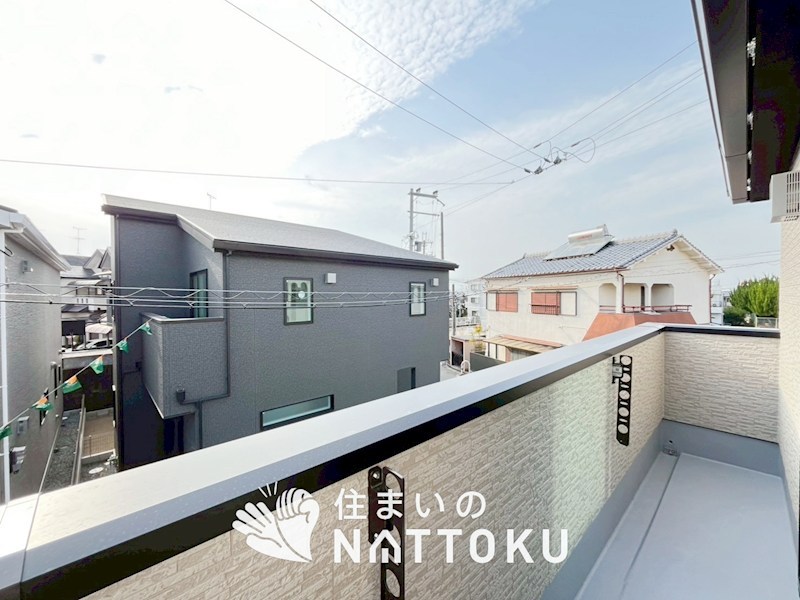 堺市中区福田　第3期　10号地  現地写真（バルコニー）