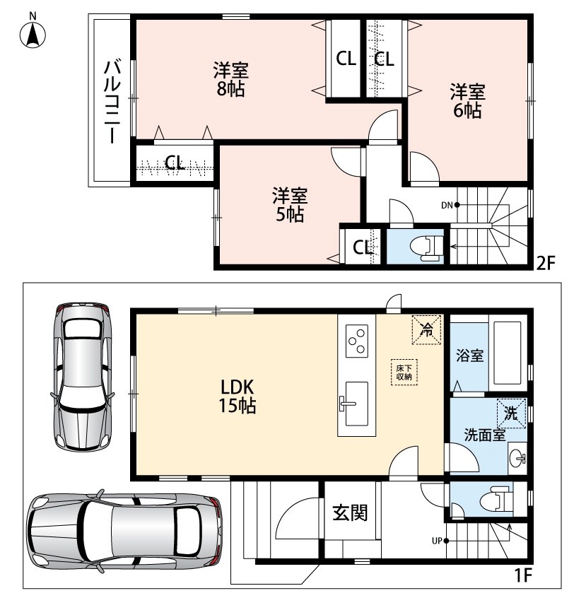 京都市伏見区小栗栖森本町　第1期　1号地 間取図・土地図