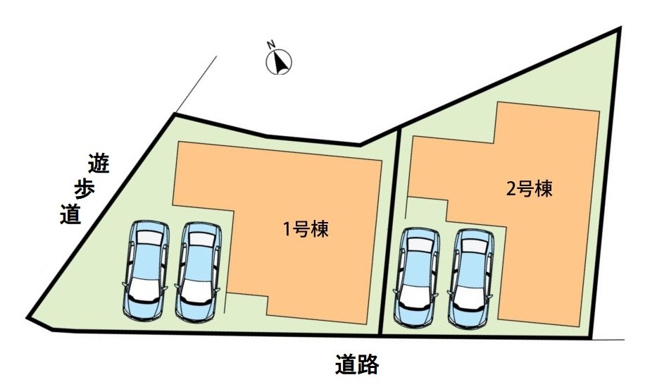 貝塚市澤　第9期　2号地 区画図