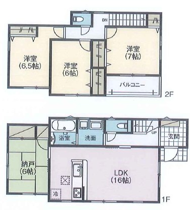 堺市美原区北余部　第2期 間取図・土地図