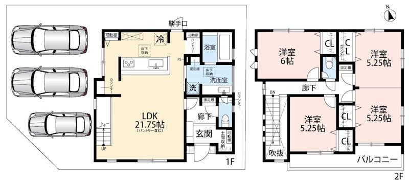 大津市雄琴　第2期　12号地 間取図・土地図