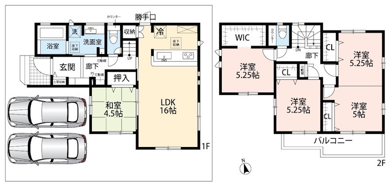 大津市雄琴　第2期　13号地 間取図・土地図