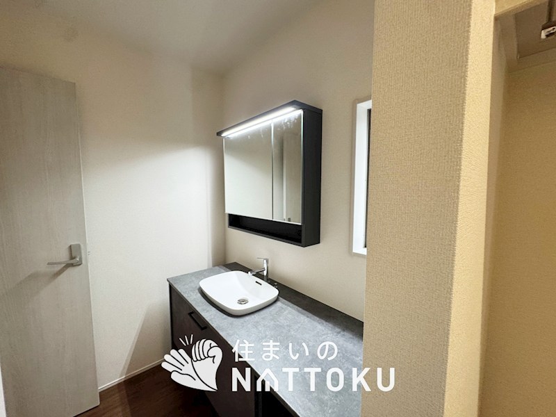 大津市堅田　第3期　1号地 内観写真（洗面台・洗面所）