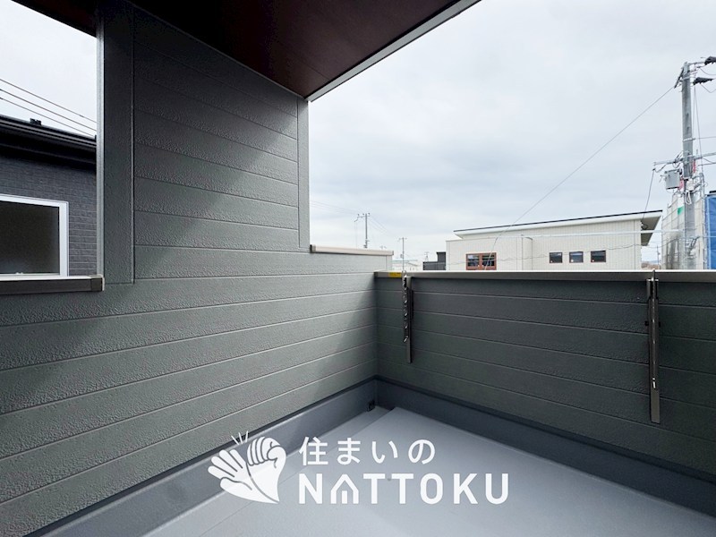 大津市堅田　第3期　1号地 現地写真（バルコニー）