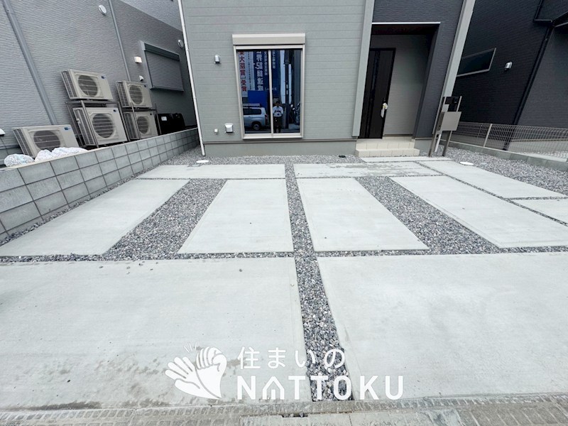 大津市堅田　第3期　1号地 現地写真（駐車場）