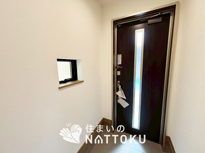 大東市南郷町　C号地   現地写真（玄関）