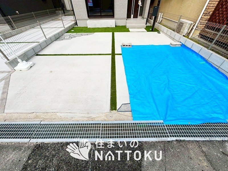 大東市南郷町　C号地   現地写真（駐車場）