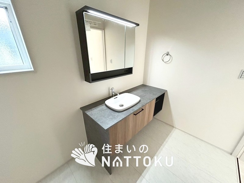 大津市堅田　第3期　3号地 内観写真（洗面台・洗面所）