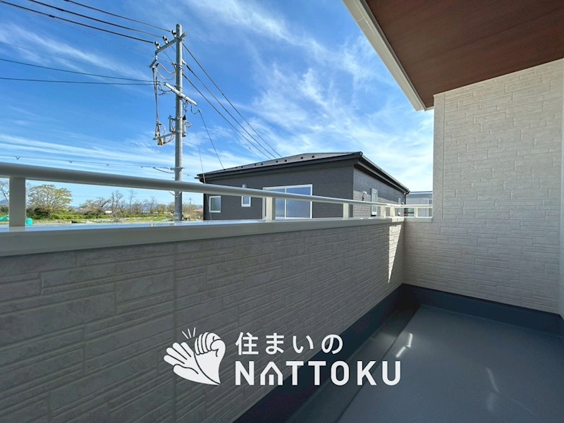 大津市堅田　第3期　3号地 現地写真（バルコニー）