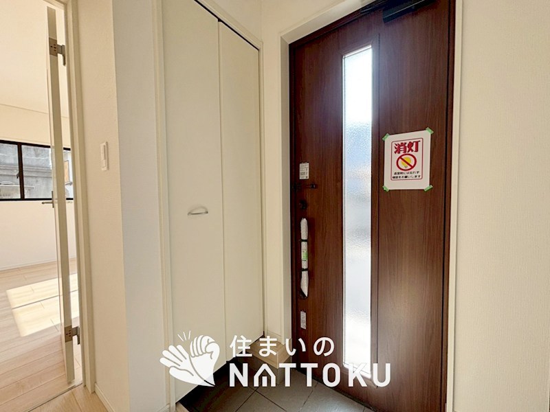 岸和田市岡山町　第9期　2号地  現地写真（玄関）