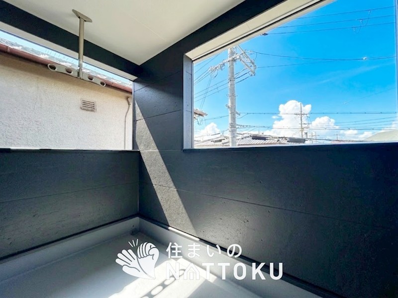 枚方市茄子作　第9期　 現地写真（バルコニー）