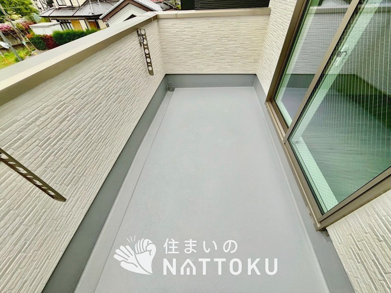 枚方市甲斐田町　第1期　3号地 現地写真（バルコニー）