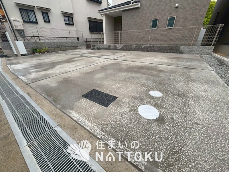 枚方市甲斐田町　第1期　3号地 現地写真（駐車場）
