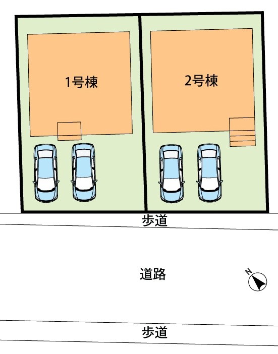 明石市大久保町八木　第3期　2号地 区画図