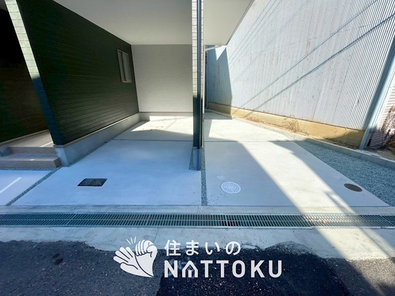 明石市藤江　第2期　1号地 現地写真（駐車場）
