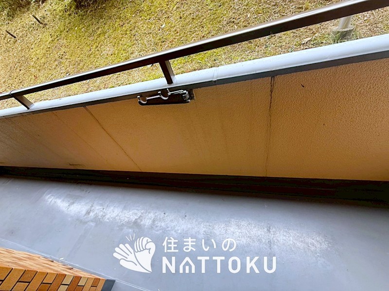 ライオンズマンション枚方 現地写真（バルコニー）
