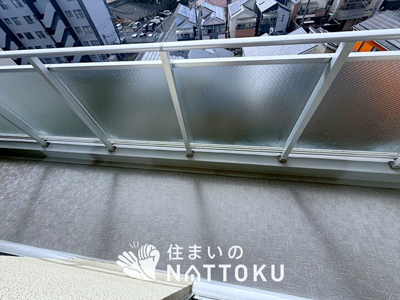 枚方ハイツ２号棟 現地写真（バルコニー）