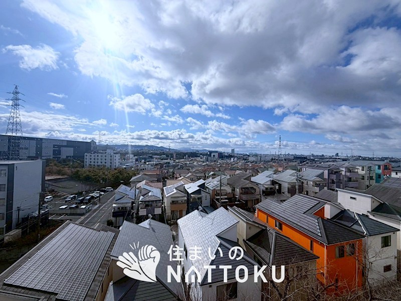 枚方ハイツ２号棟 眺望写真