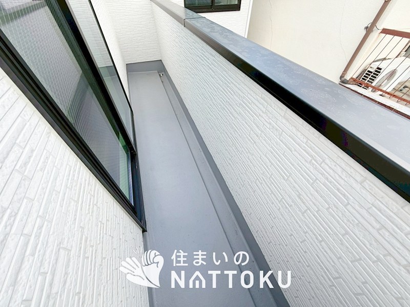 八尾市南本町　第1期　 現地写真（バルコニー）