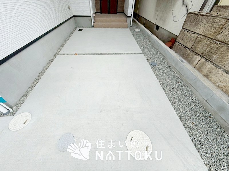 八尾市南本町　第1期　 現地写真（駐車場）