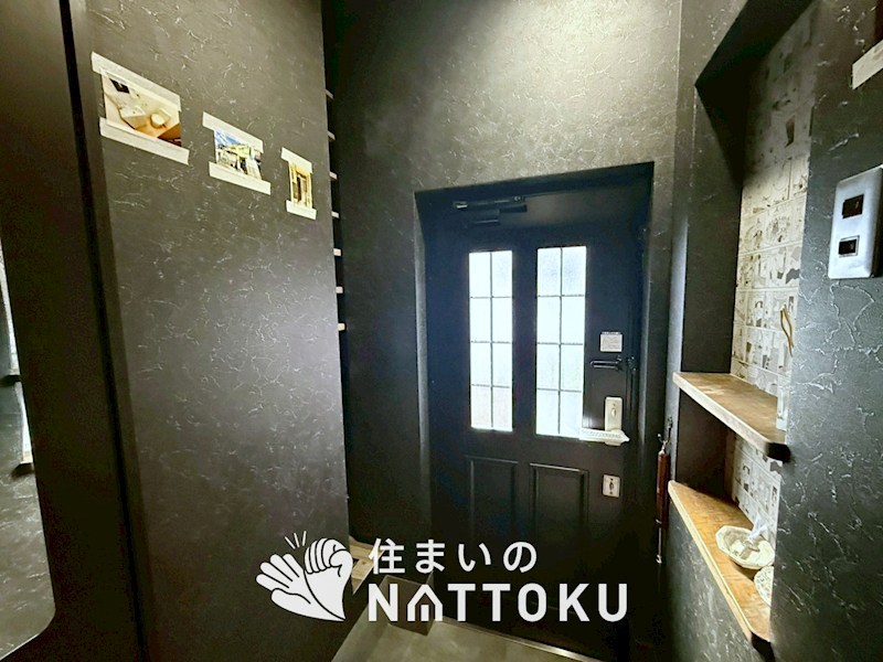 枚方市田口 現地写真（玄関）