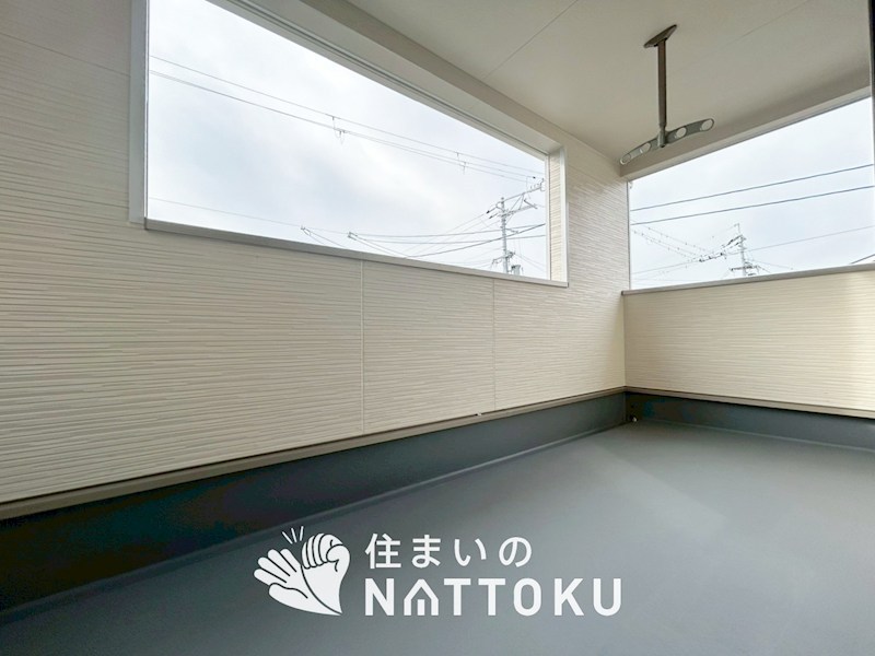 松原市北新町　第8期　 現地写真（バルコニー）
