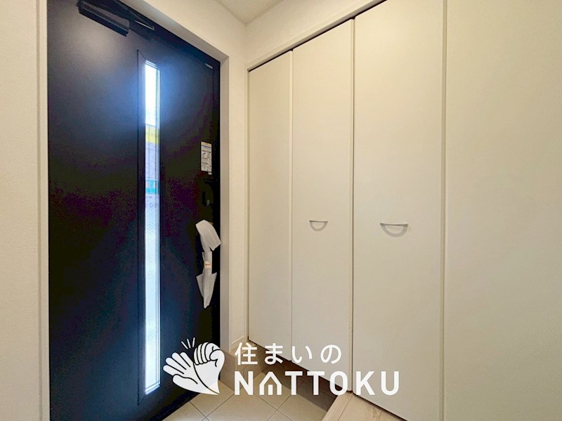 大津市雄琴　第25期　1号地 現地写真（玄関）