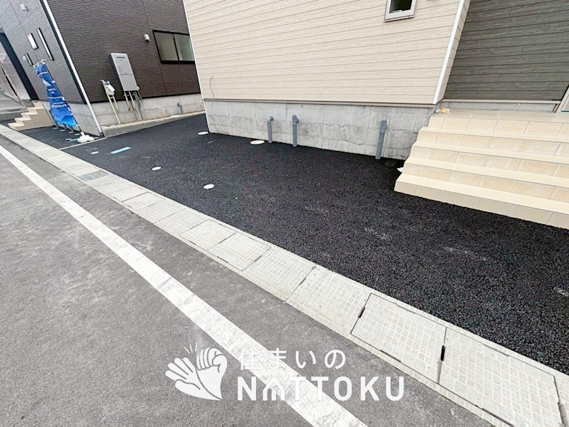 大津市雄琴　第25期　2号地 現地写真（駐車場）