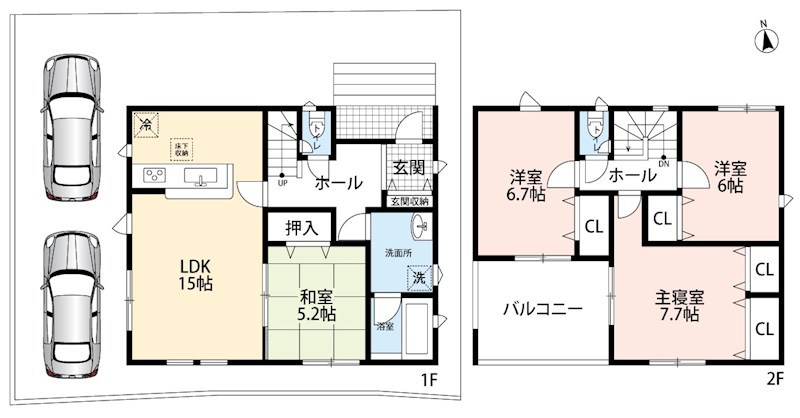 大津市雄琴　第25期　3号地 間取図・土地図