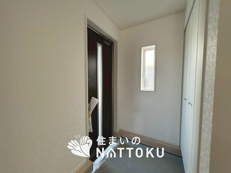 大津市雄琴　第25期　3号地 現地写真（玄関）