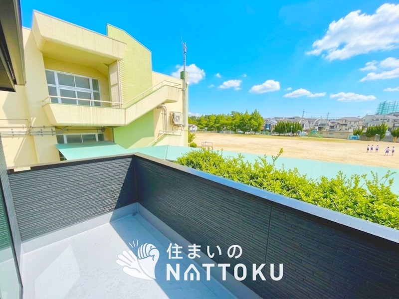 枚方市香里ケ丘　第4期 現地写真（バルコニー）