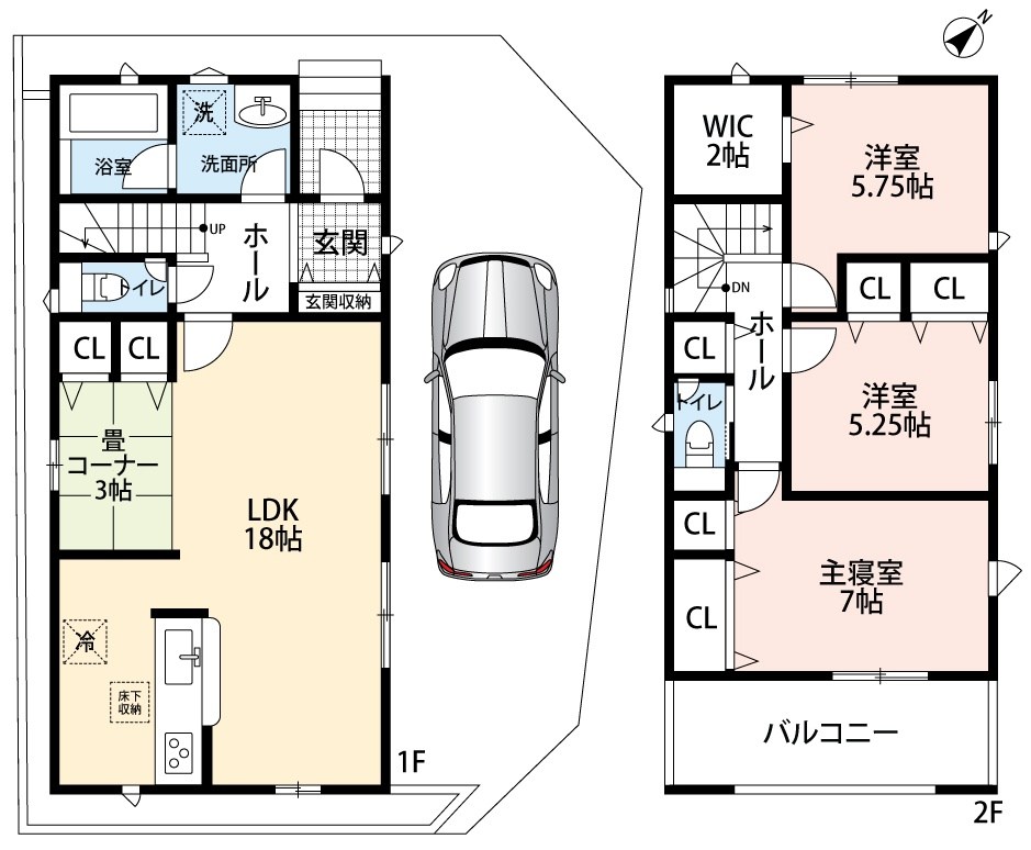 東大阪市金岡　第3期 間取図・土地図
