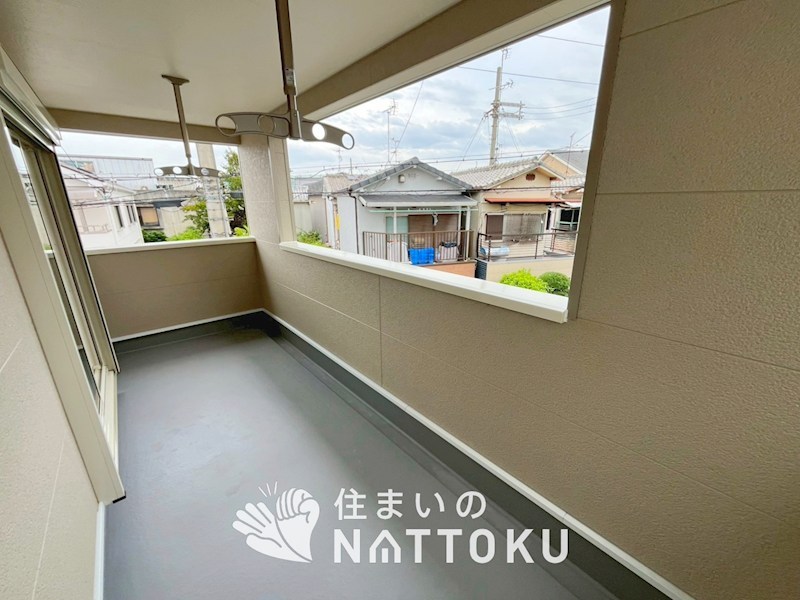 東大阪市金岡　第3期 現地写真（バルコニー）