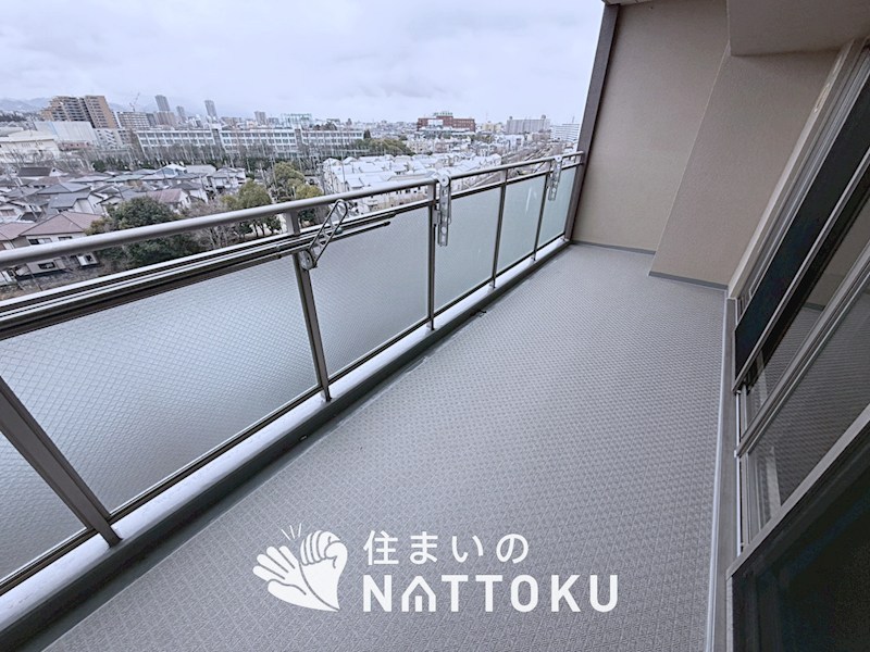 リバティパーク枚方　B棟 現地写真（バルコニー）