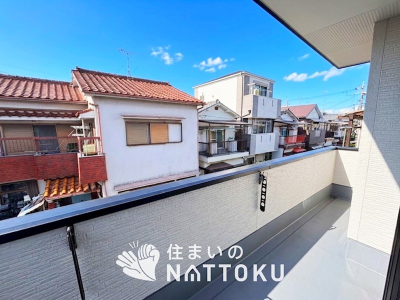 八尾市上尾町 現地写真（バルコニー）