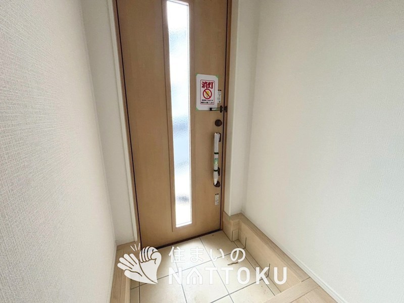 枚方市渚元町　第5期　1号地 現地写真（玄関）