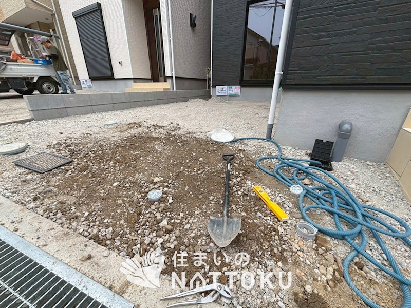 枚方市渚元町　第5期　2号地 現地写真（駐車場）