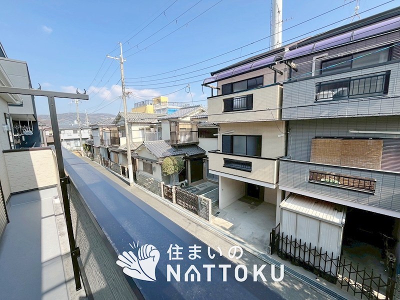 高槻市永楽町　第1期 現地写真（バルコニー）